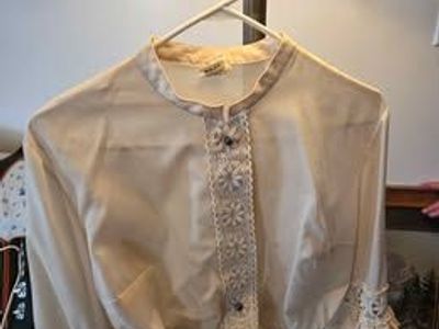 Beige Dirndle Blouse