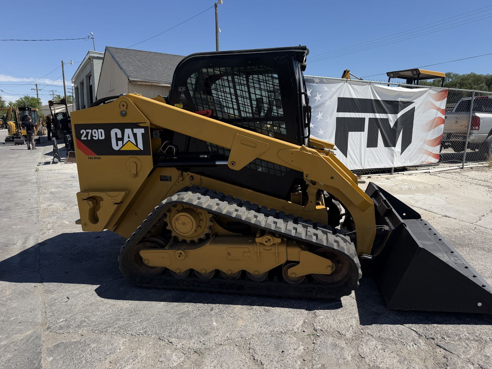 2018 Cat 279D Skid Steer Loader Tractor