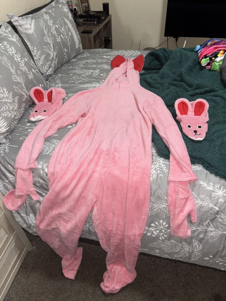 A Christmas Story Bunny Union Suit Pajama Costume
