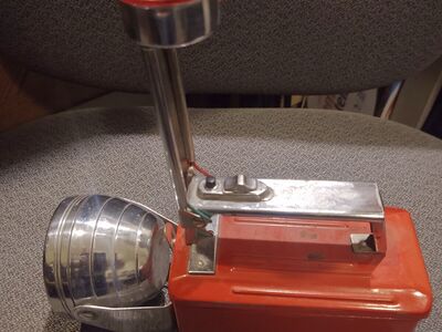 antique flashlight