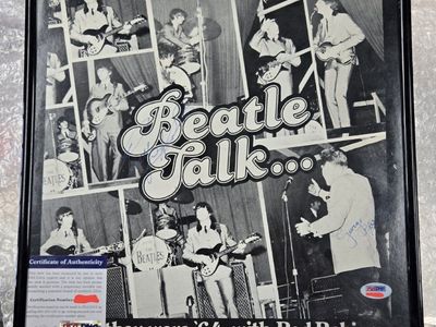 All 4 Beatles signed Vinyl (PSA-Authenticated)