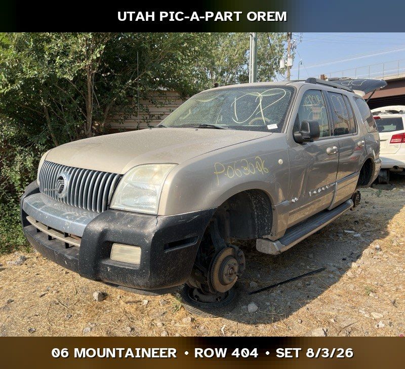 Just In! 2006 Mercury Mountaineer Parts - UTPAP Orem