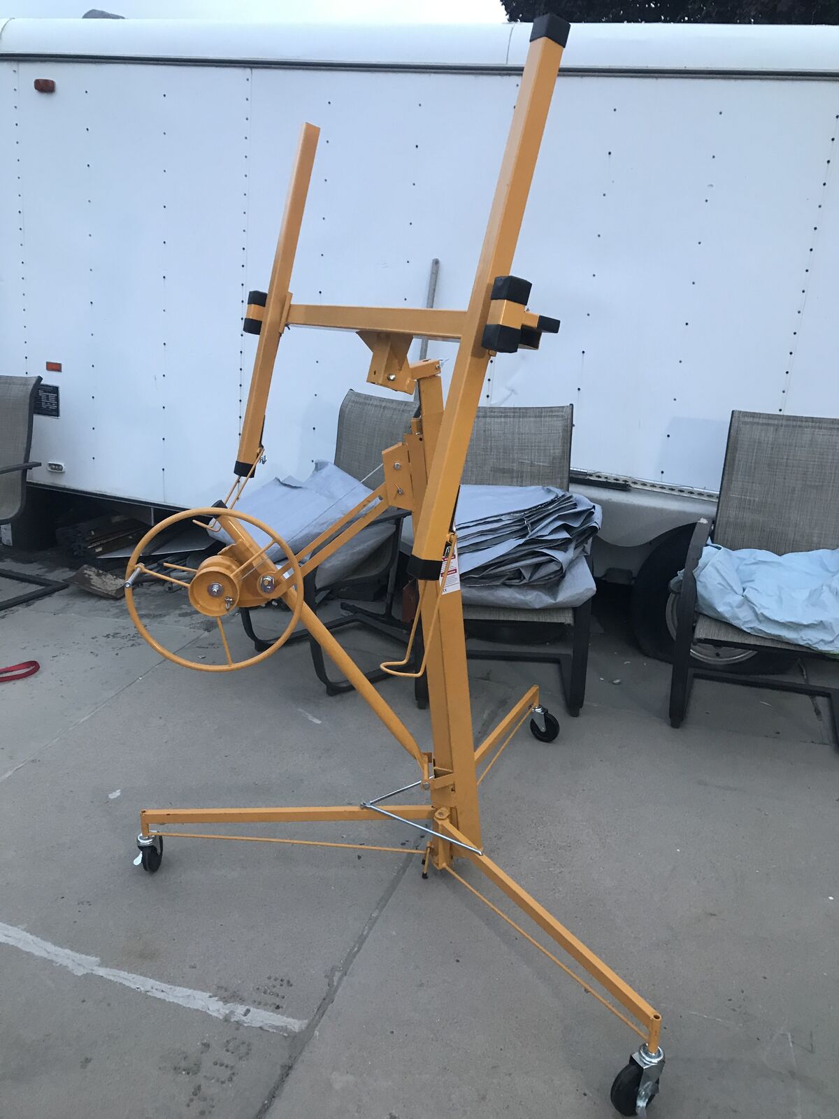New wallboard hanger Sheetrock sheet rock  lifter  BUY OR RENT IT