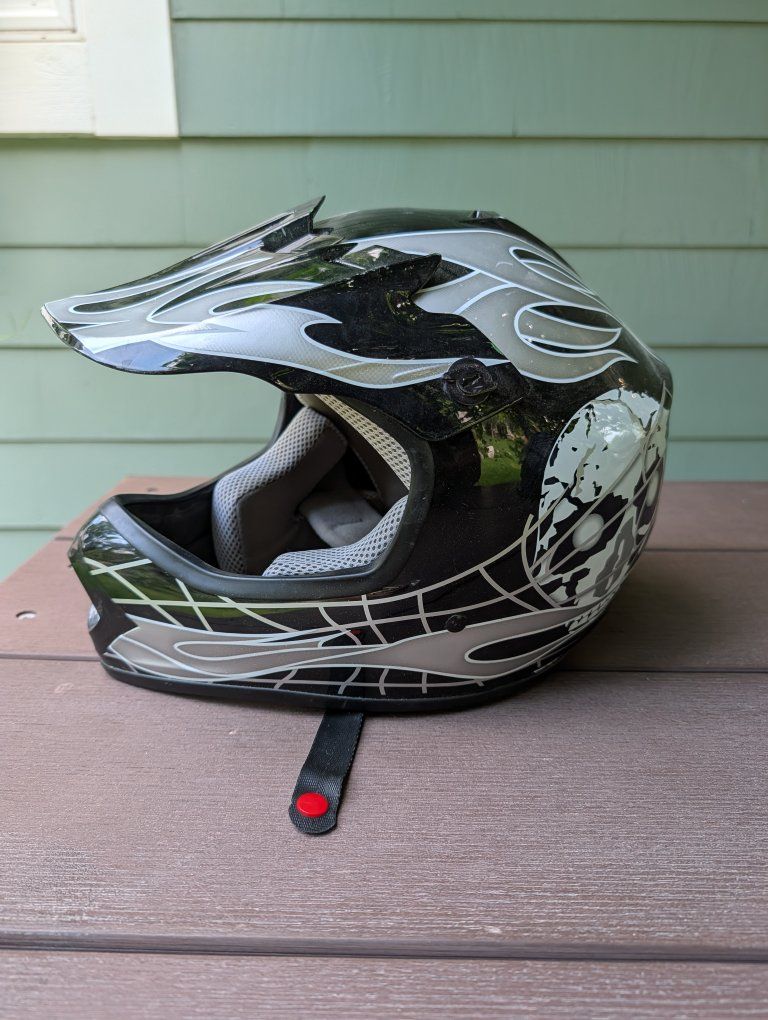 Full-Face Helmet - Youth Size, Off-Road Style