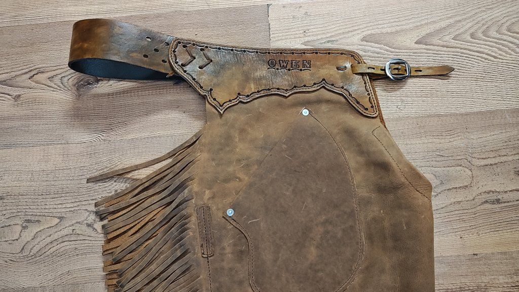 Custom Leather Chaps/Chinks