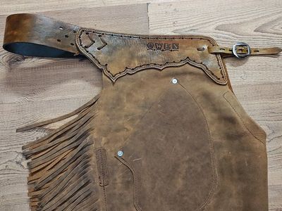 Custom Leather Chaps/Chinks