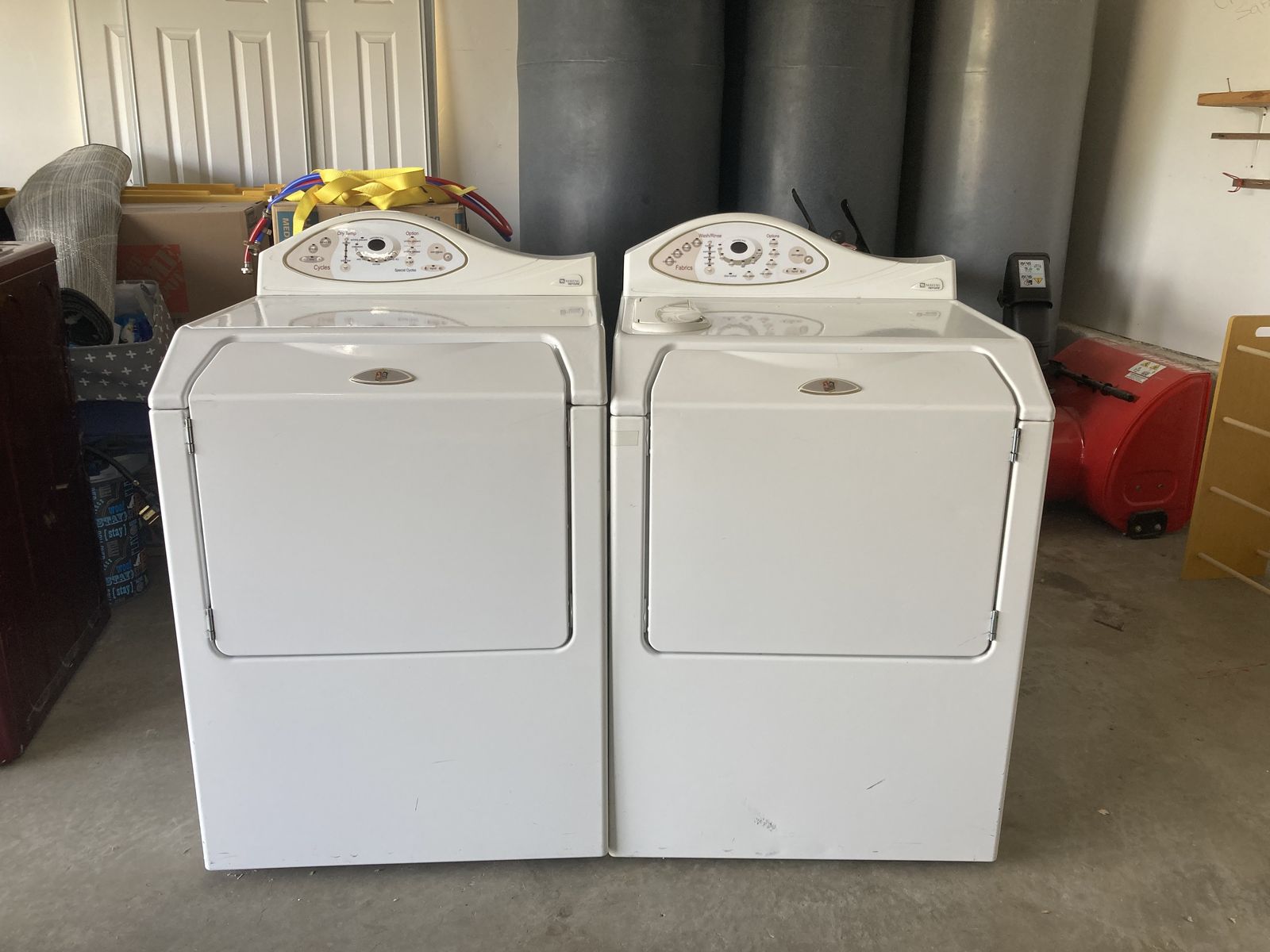 Used Washer and Gas Dryer