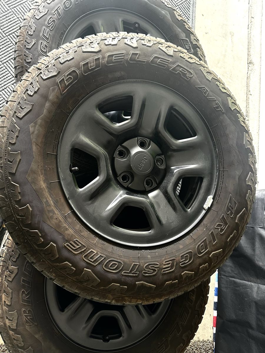 Jeep wheels and tires 5x5 lug pattern