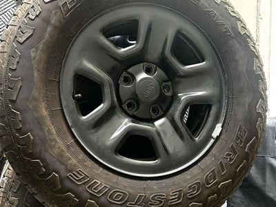 Jeep wheels and tires 5x5 lug pattern