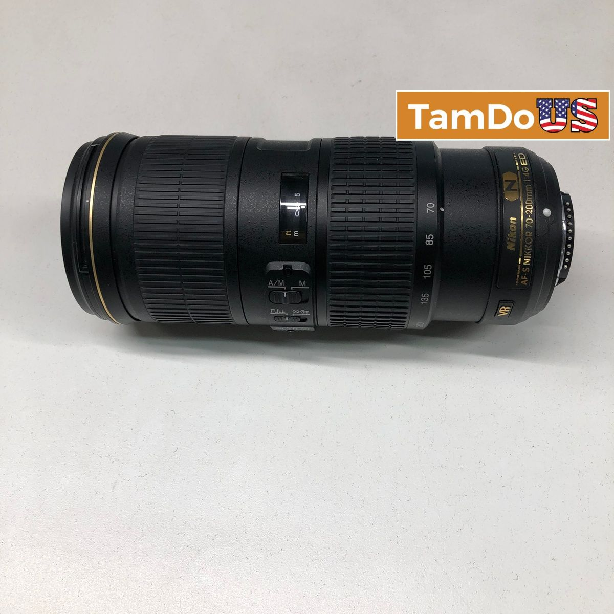 Nikon AF-S NIKKOR 70-200mm f/4G ED VR Nano Crystal Coat Telephoto Zoom Lens