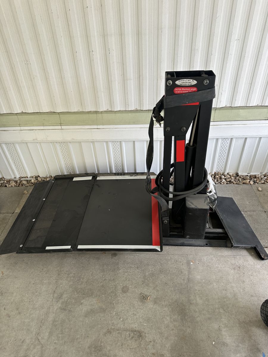 12 volt scooter or power chair lift for van