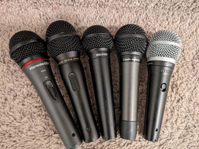 Updated! Shure, Digital Reference, Various Dynamic Vocal Microphones