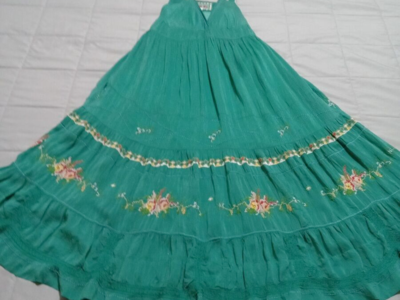 Homecoming dress cocktail or nice sun dress boho chic embroidered dress by Johnny Was size M Young women's or women's