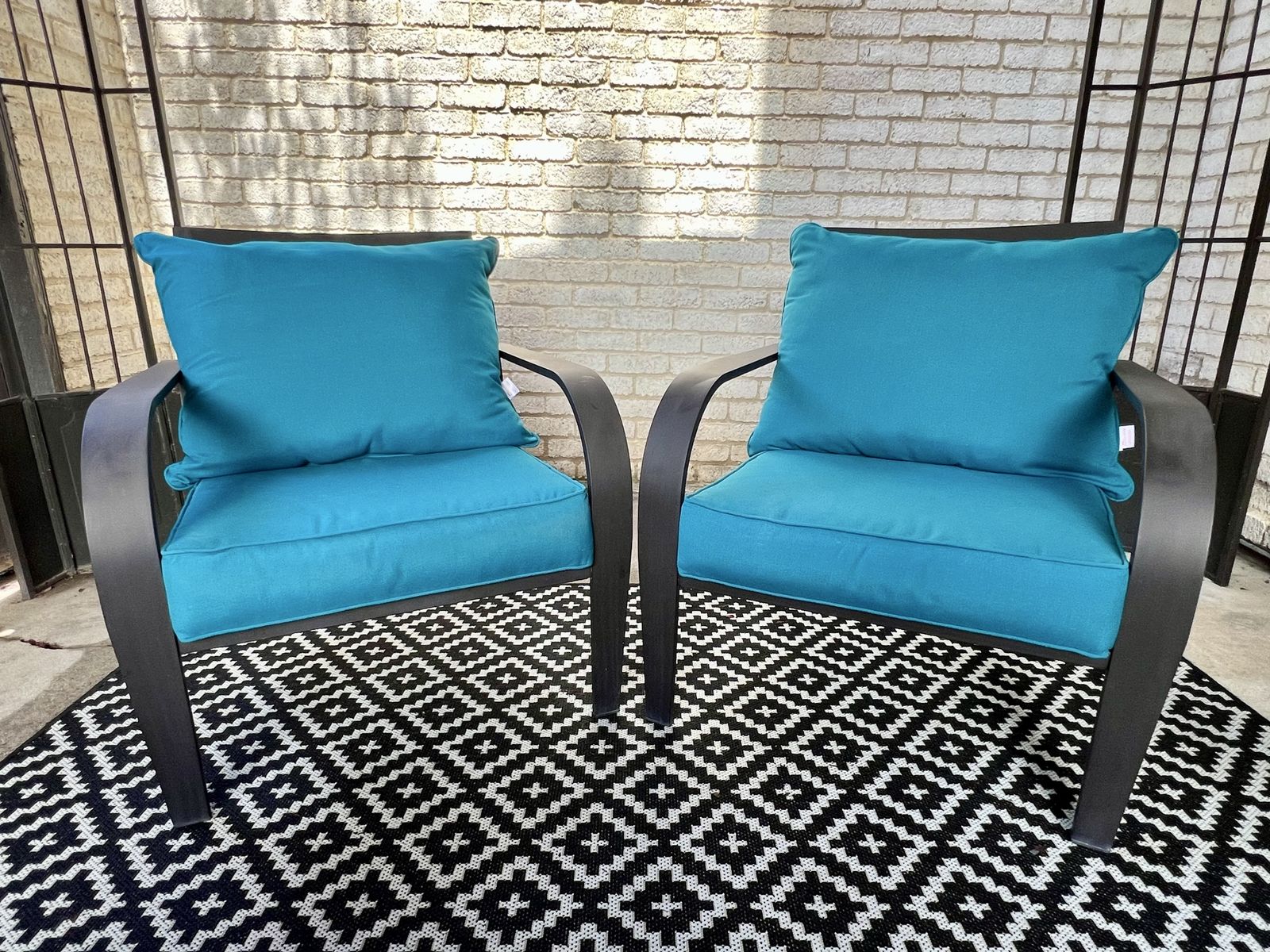 Sunbrella Patio Chair Cushion Set