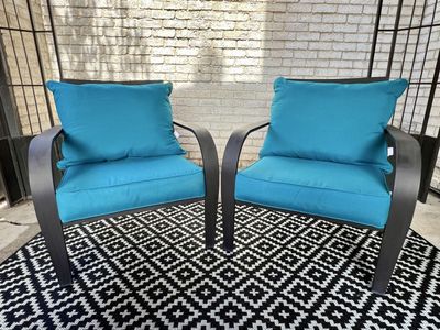 Sunbrella Patio Chair Cushion Set
