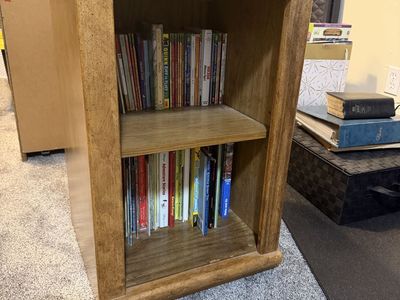 Small bookshelves
