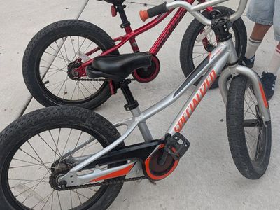 Specialized Riprock Coaster 16 Kids' Bike - Silver/Orange, Used, Excellent Condition
