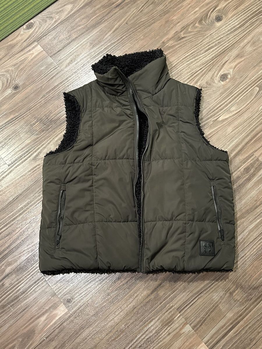 Armani Exchange Puffy Reversible Vest Mens/ Womens