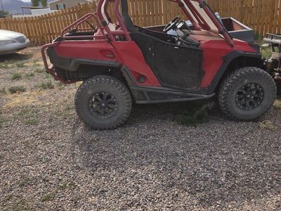 Used Red 2011 Canam commander 2-Seater Side-by-Side UTV - Off-Road Ready