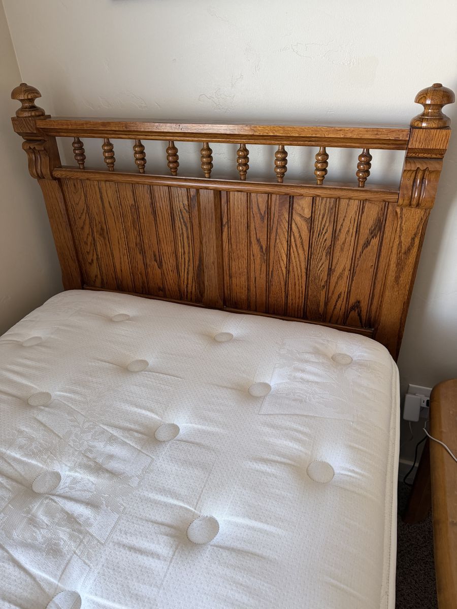 Twin Bed and Matching Dresser