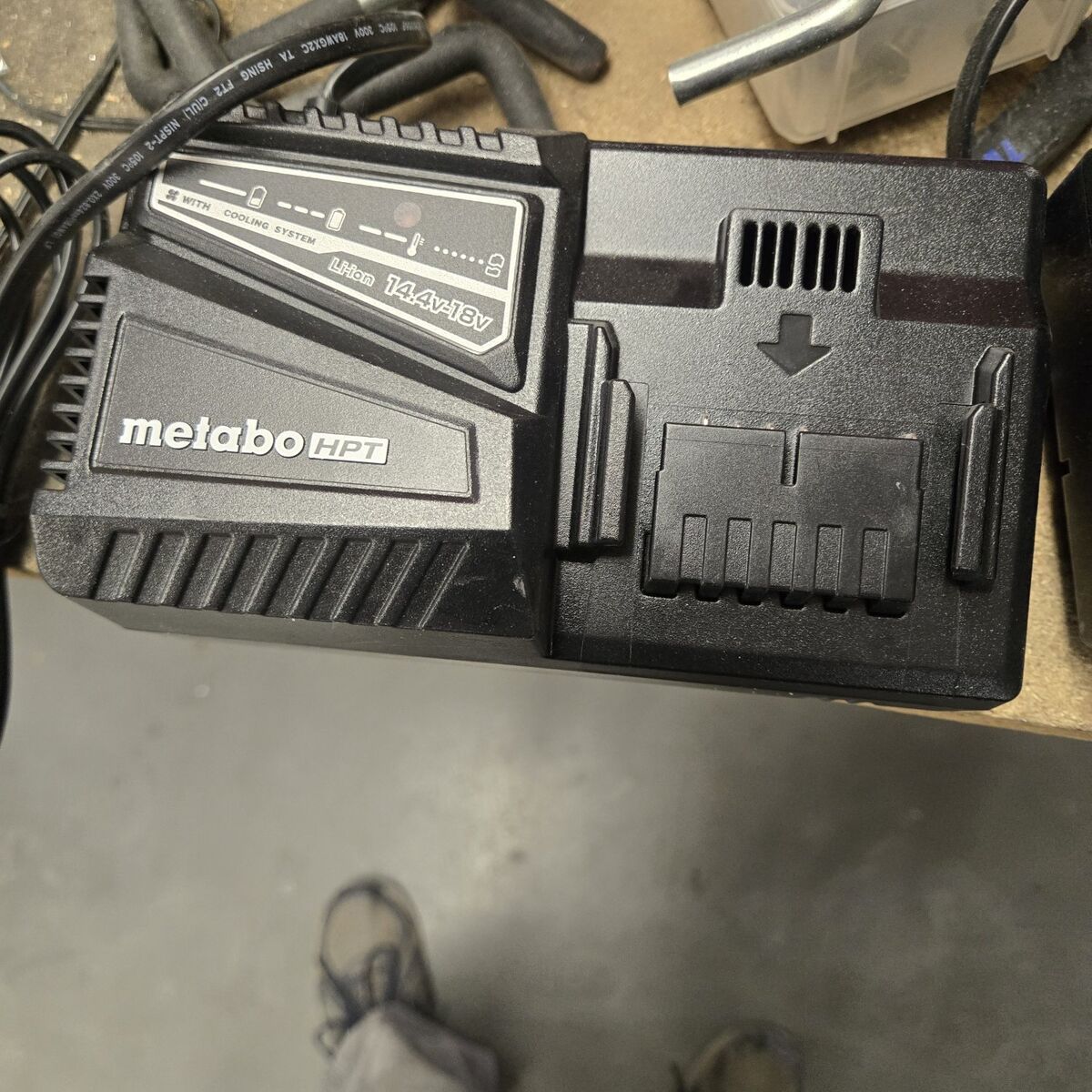 New Metabo battery charger