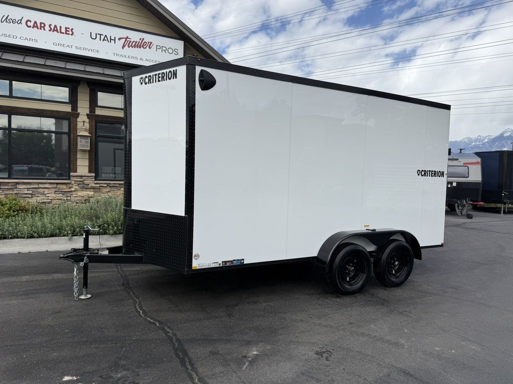 7x14 .080 Aluminum Exterior Enclosed Cargo Criterion 2025