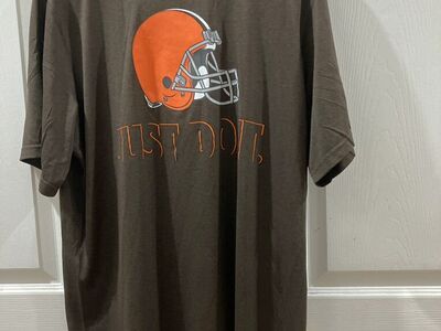 Dri fit Nike Cleveland Browns Just Do It Shirt