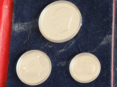 1776 - 1976 US Silver Bicentennial Proof Coin Set