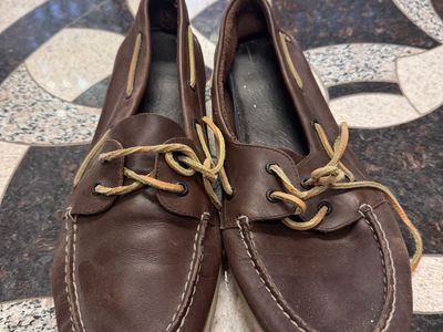 Sperry Top-Sider Boat Shoes Brown Leather - Men's 13