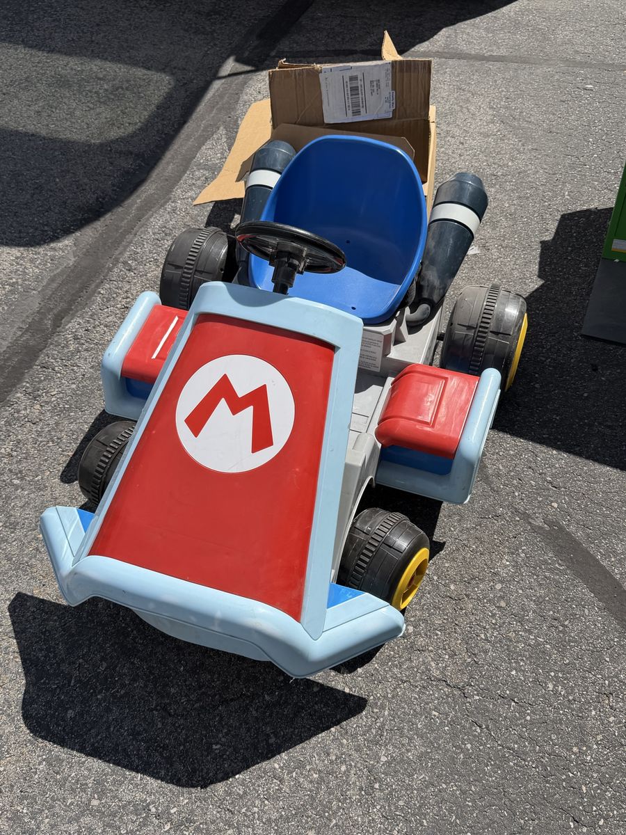 Mario Kart World Of Nintendo Ride On