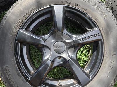 Touren TR9 Matte Black Wheels w/Tires
