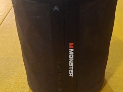 Monster BTW248XBK Indoor Outdoor Bluetooth Speaker