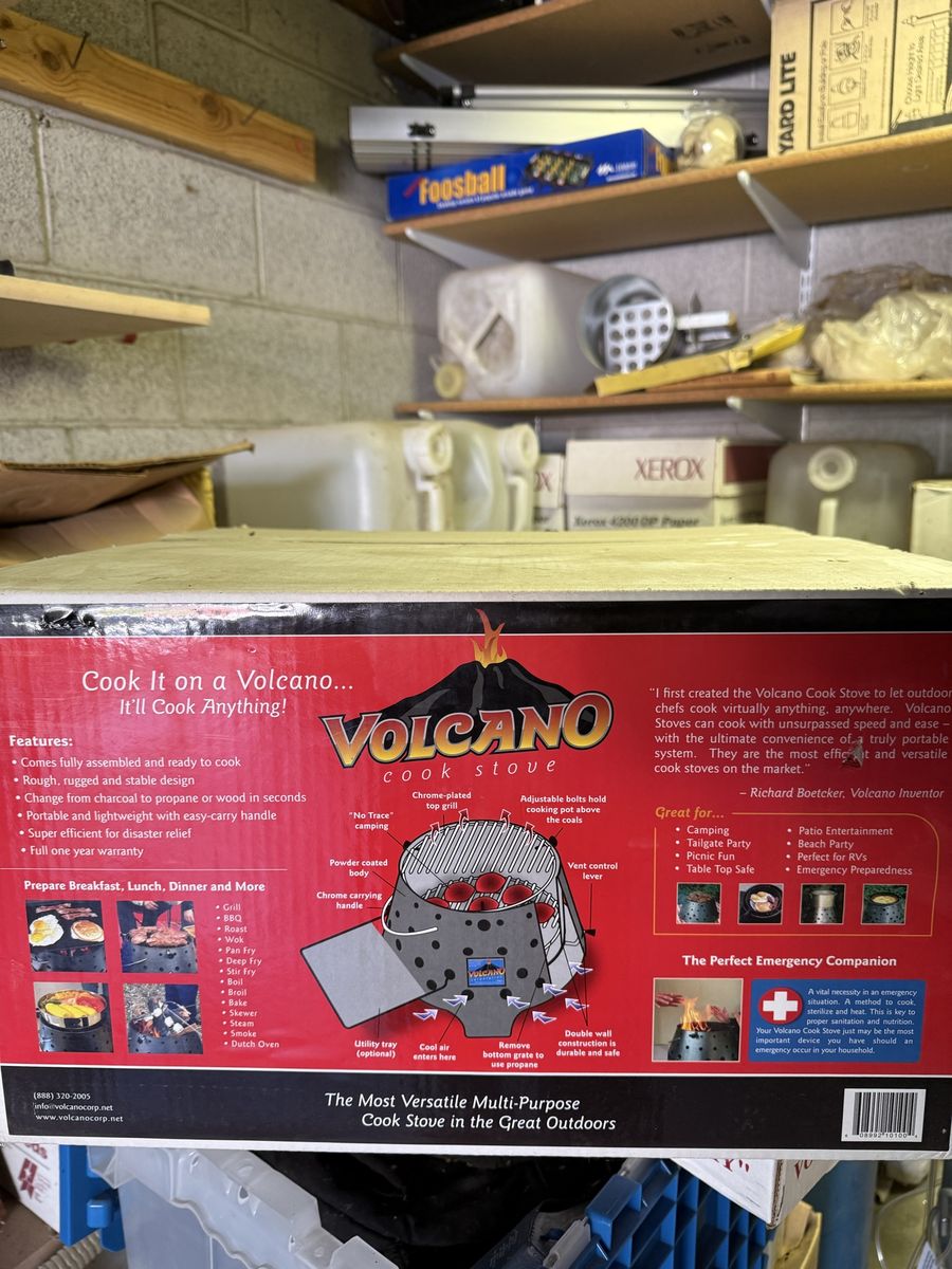 Volcano Cook Stove