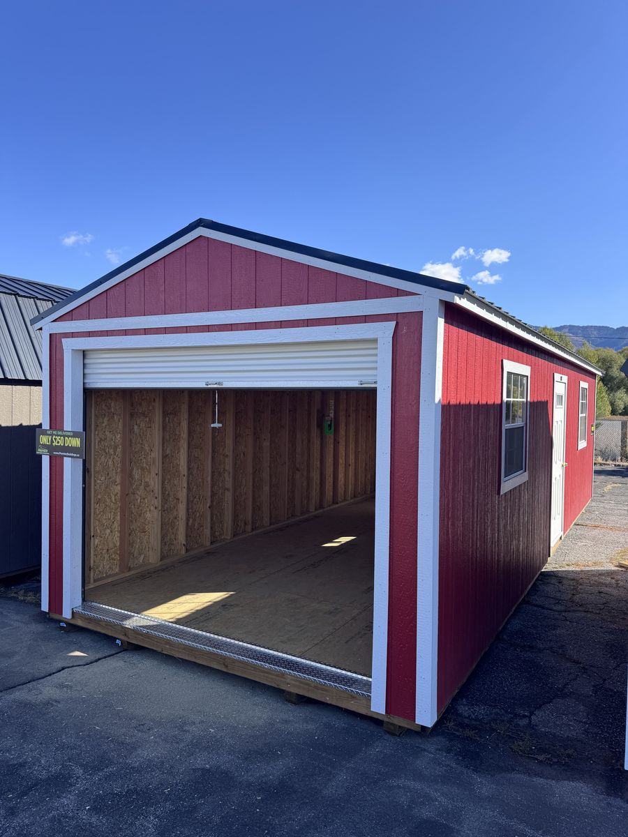 12x32 Premier Portable Garage Shed