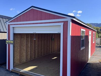 12x32 Premier Portable Garage Shed