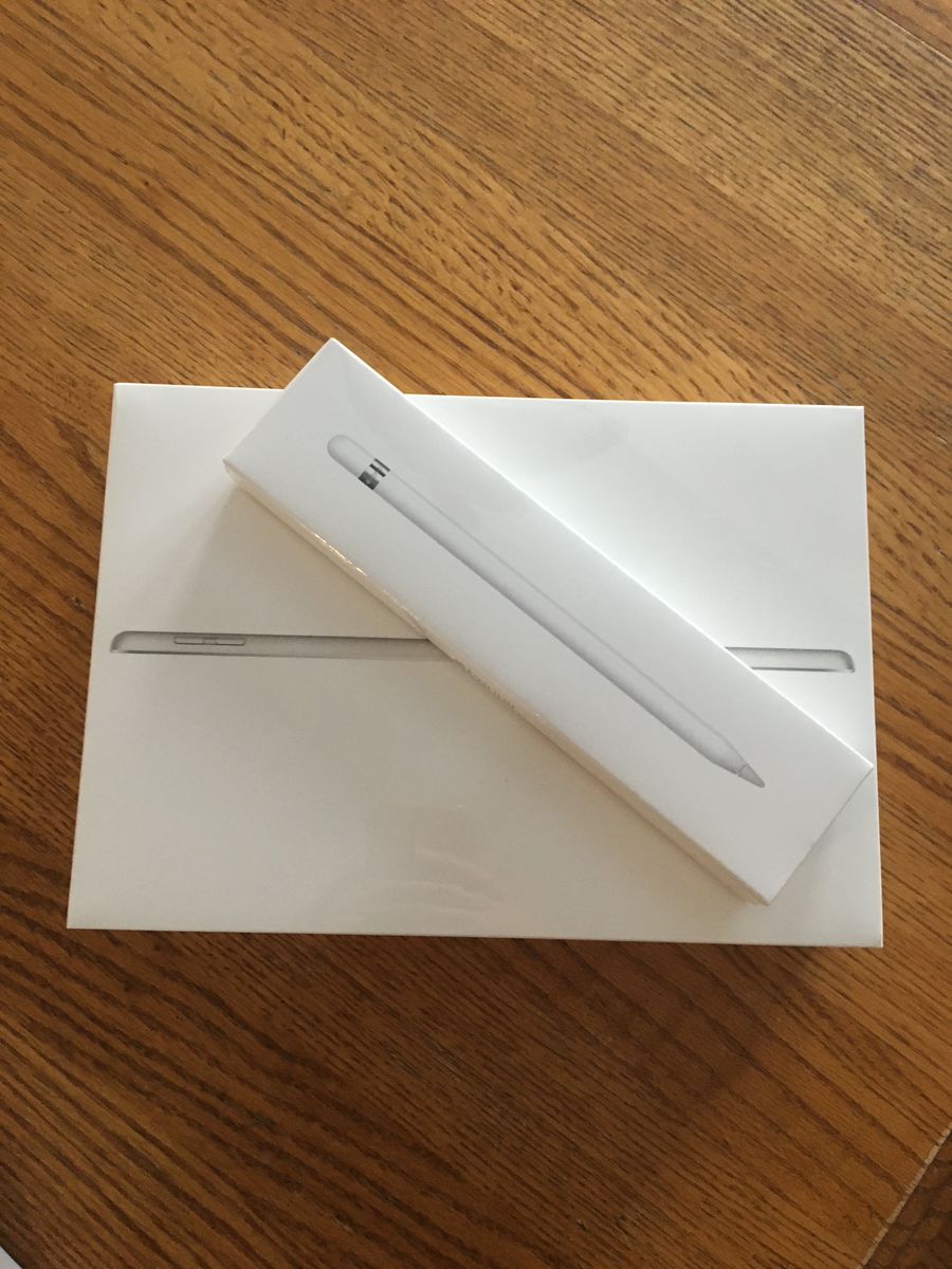 Brand New Sealed Apple Ipad and Apple Pencil (9th Gen 64 GB/ 1st Gen Pencil)- Silver