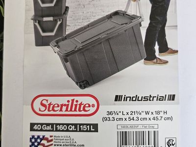 Sterilite Industrial Totes