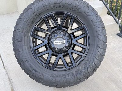 Ford F350 Rims and Tires 35/12.50R20 Toyo AT3 Load E