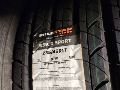 235/45r17 milestar ms932 sport