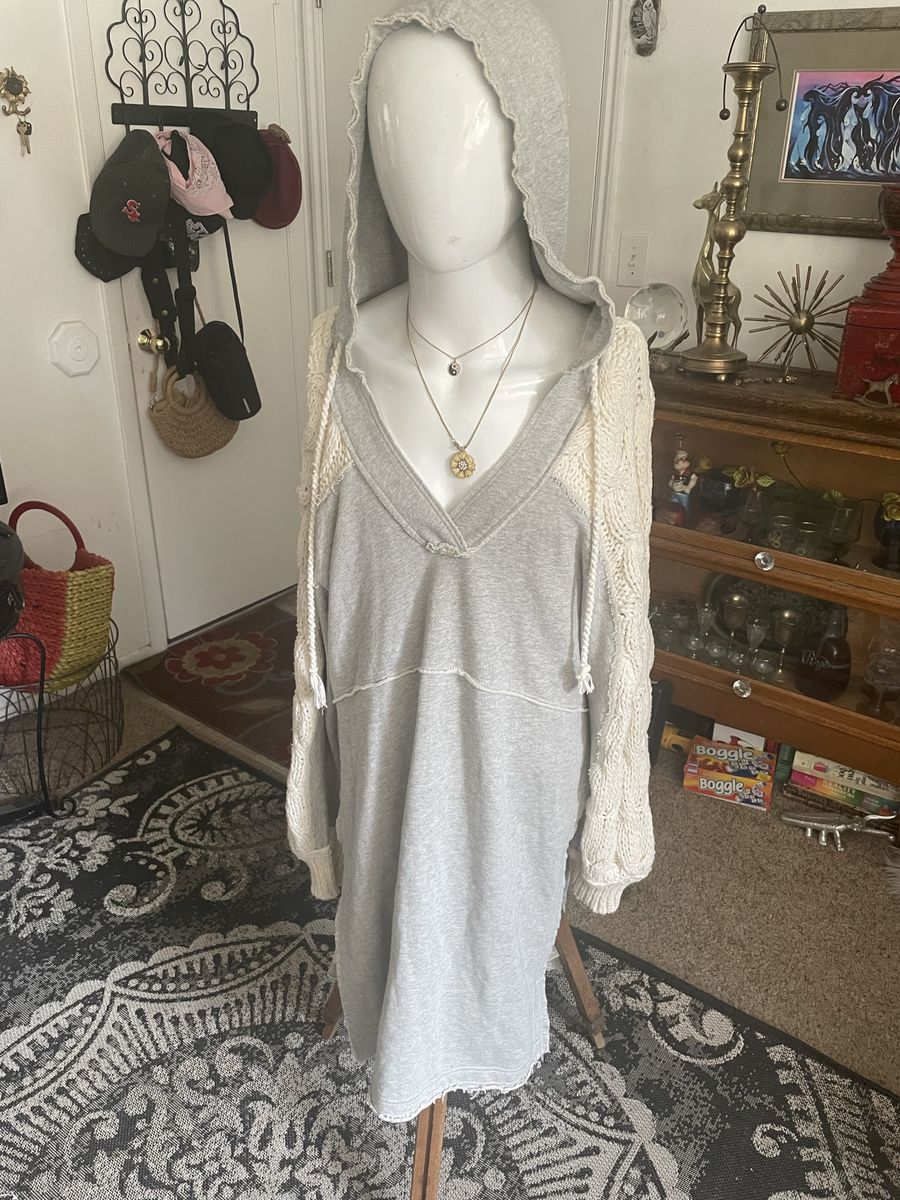 Free People rare  sweater/ hoodie  coat.