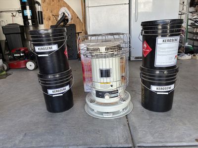 Sengoku 23,500 BTU Indoor and Outdoor Kerosene Heater