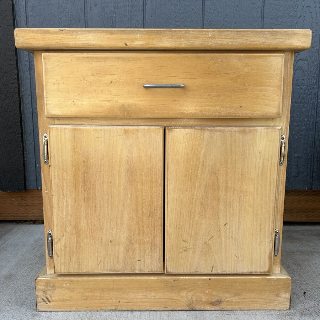 Solid Wood Night Stand- Hand Crafted End Table