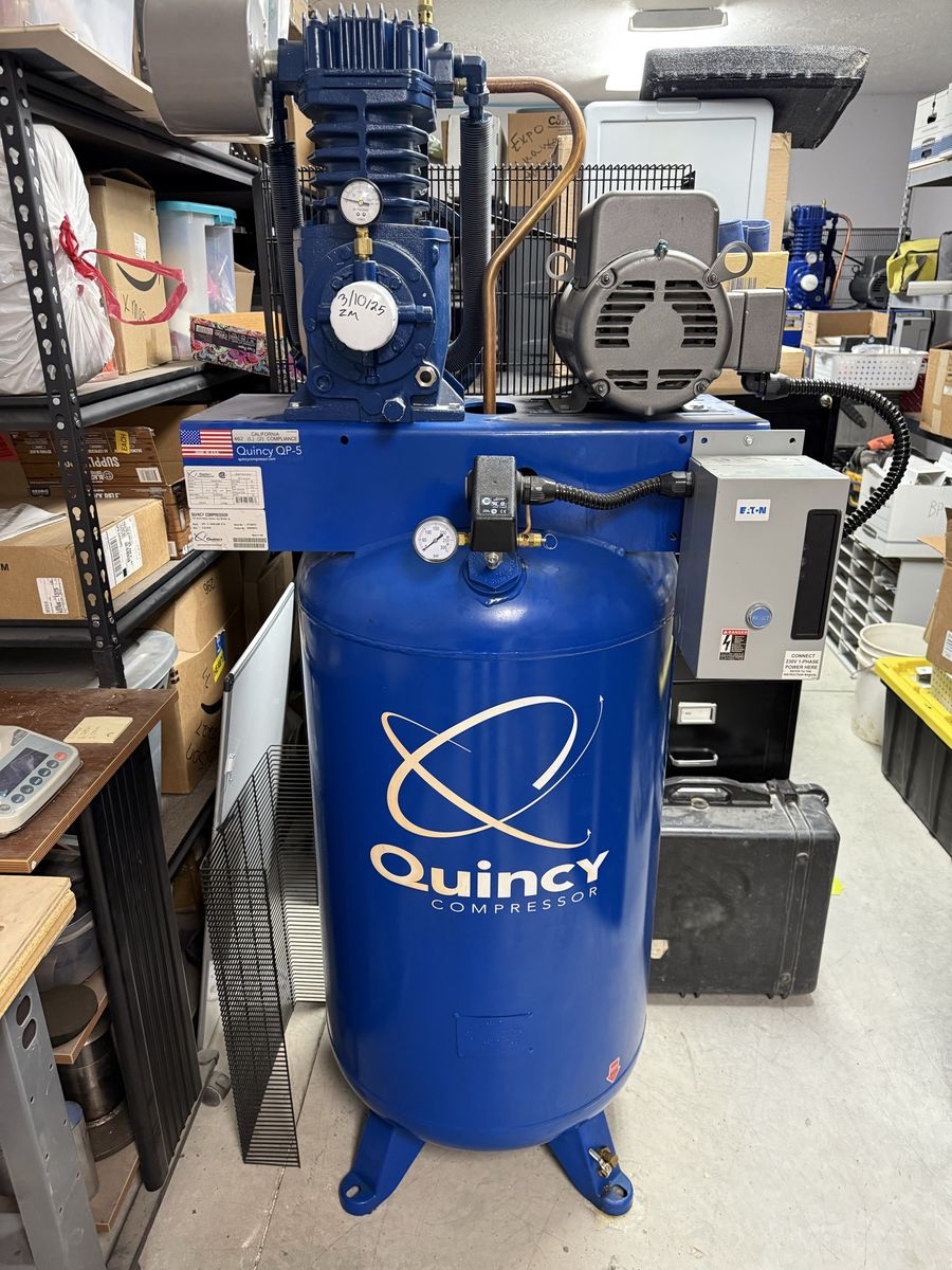 Quincy QP5 5HP 80 Gal Air Compressor
