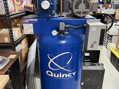 Quincy QP5 5HP 80 Gal Air Compressor