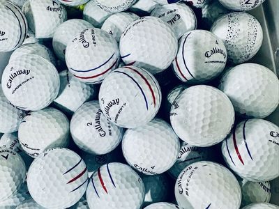 Good Cond Callaway ChromeSoft and Tour Balls