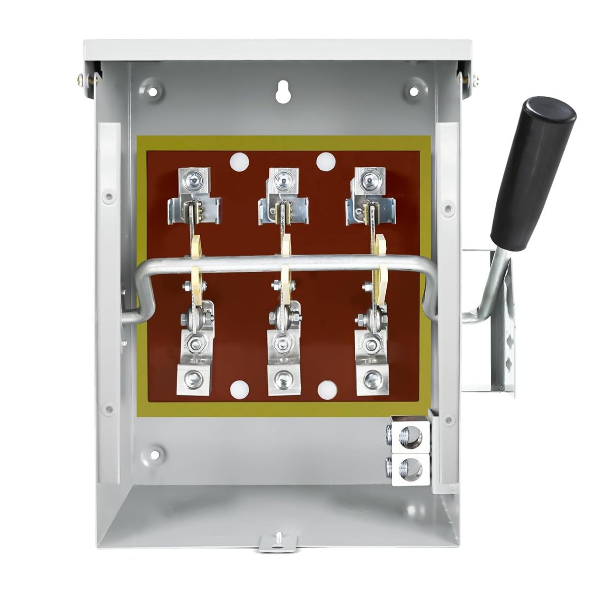 200 Amp General Safety Switch, 3 Pole Non-Fused AC Disconnect Switch Box