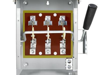 200 Amp General Safety Switch, 3 Pole Non-Fused AC Disconnect Switch Box
