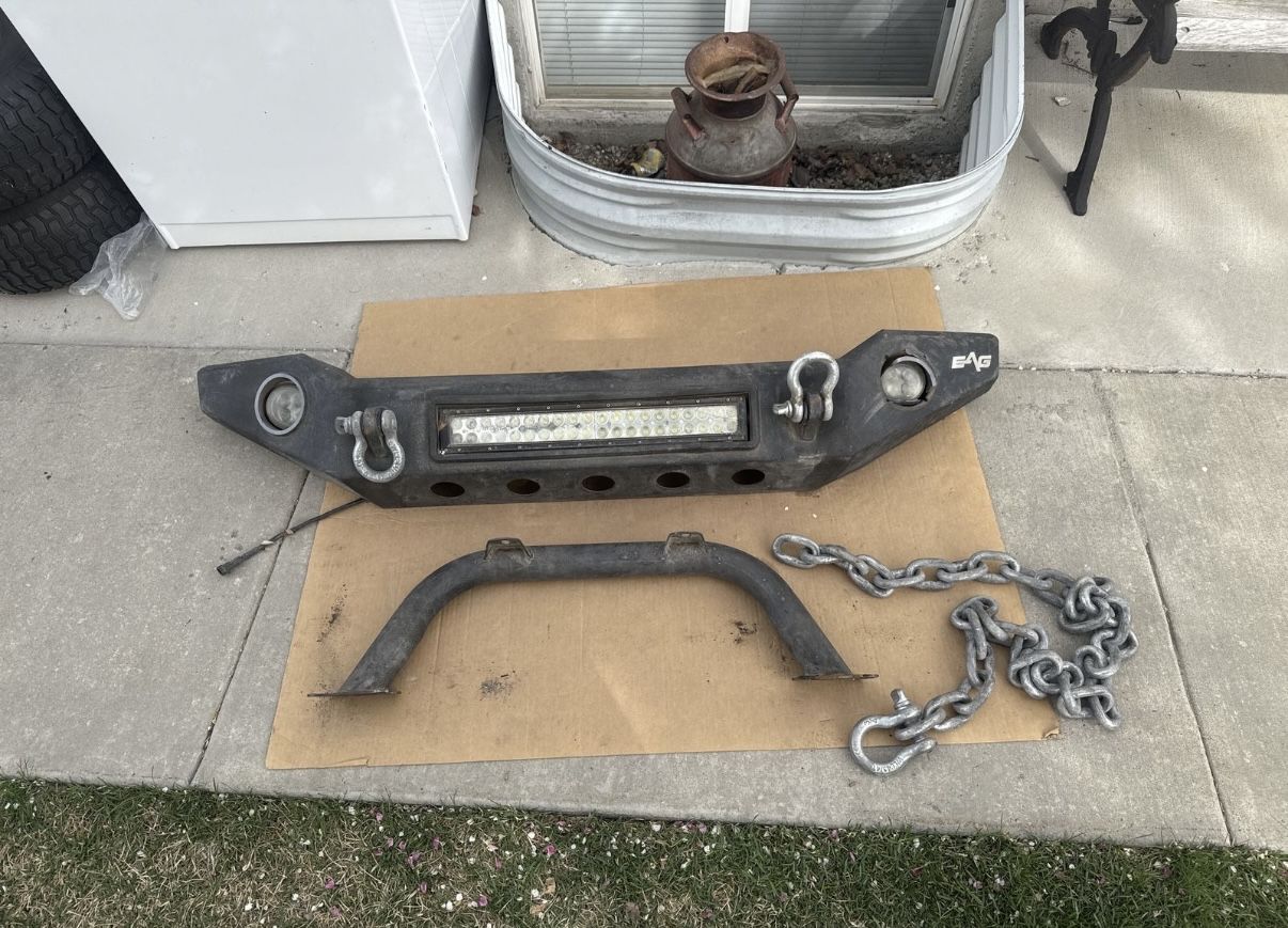 Jeep Wrangler Tj & YJ 1987-2006 Armor Front Bumper