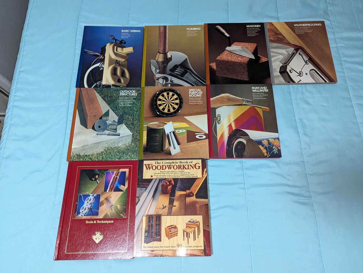 Books Hardcover How To Home Electrical Plumbing Paint Weatherproofing ... 9