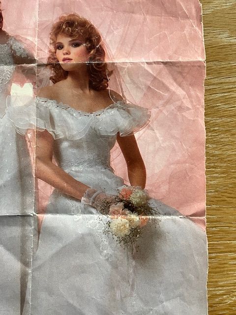1983 Vintage Wedding gown $125